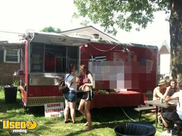 2010 - 8' x 21' Food Concession Trailer