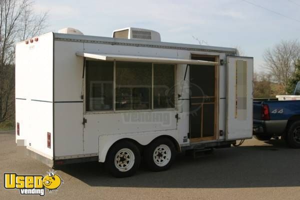 7' x 14' Food Concession Trailer