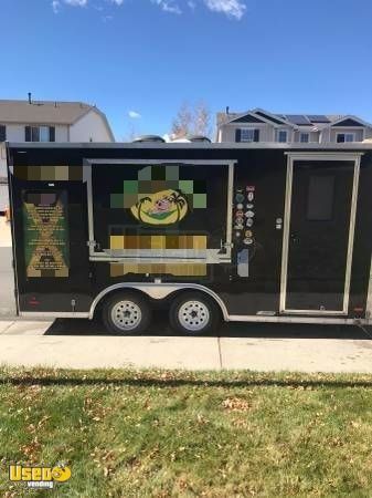 2016 - 8' x 16' Food Concession Trailer