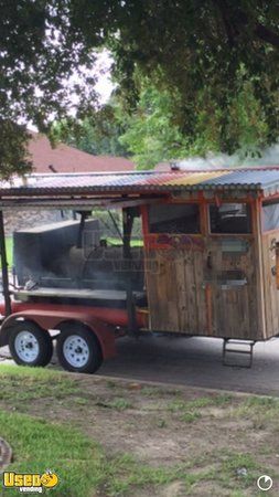 8' x 16' BBQ Concession Trailer