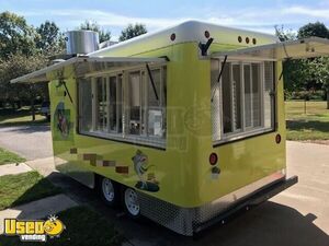 7' x 14' Ready to Cook Mobile Kitchen / Used Food Concession Trailer