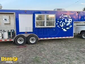 Turnkey - 2000 29' Barbecue Food Concession Trailer with Chevrolet C3500 Crew Cab Pull Truck