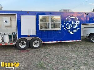 Turnkey - 2000 29' Barbecue Food Concession Trailer with Chevrolet C3500 Crew Cab Pull Truck