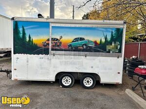 Used- Mobile Food Concession Trailer Mobile Vending Unit