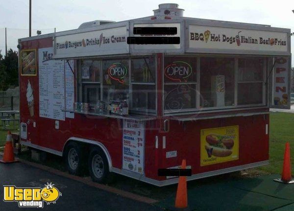 2009 - 18 x 8.5 ATC Food Concession Trailer