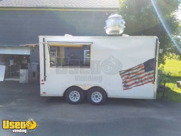 7' x 14' Food Concession Trailer