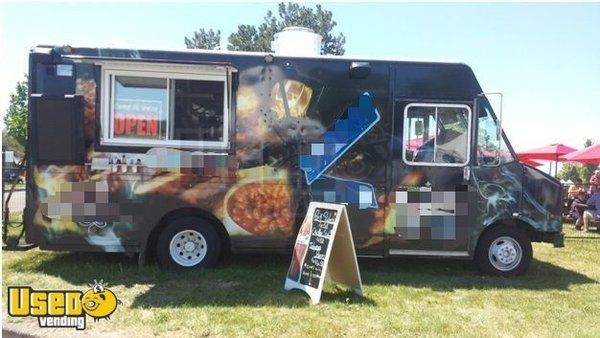 Grumman 22' Utilimaster Step Van Barbeque Food Truck Mobile Kitchen