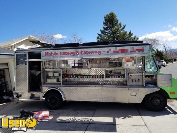 Chevrolet P30 Food Truck Mobile Kitchen with Pro Fire Suppression System