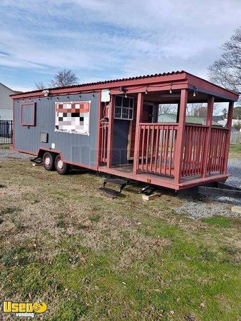 Well-Equipped 2018 Food Concession Trailer with a Nice Porch