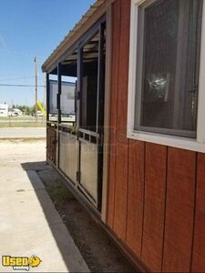 Huge - 2014 8' x 26' Barbecue Food Concession Trailer with Porch