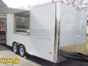 Used 2014 - 8.5' x 16' Kitchen Food Trailer | Mobile Food Unit