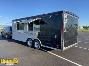 NICE 2011 - 8.5' x 20' Concession Food Gyros Mobile Kitchen Trailer with Fire Suppression