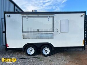 Well Equipped - 2023 7' x 16' Kitchen Food Concession Trailer