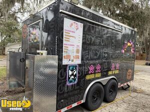 2024 8.5' x 14' Kitchen Food Concession Trailer with Pro Fire System