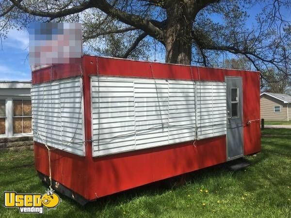 8' x 20' Food Concession Trailer