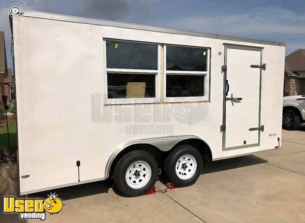 Very Clean and Never Used 8' x 16' Concession Trailer for General Use