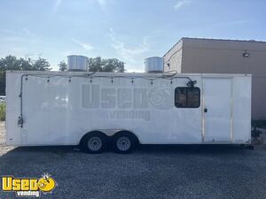 2021 24' Kitchen Food Concession Trailer with Pro Fire System