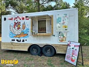 2025 8' x 16' Food/Beverage Concession Trailer Mobile Vending Unit