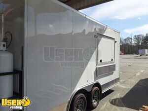 2021 - 8.5' x 16' Commercial Mobile Kitchen / Food Concession Trailer