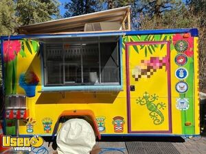 Completely Refurbished 2006 - 6.5' x 12' Shaved Ice Trailer