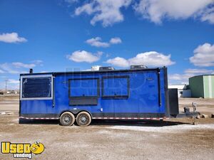 Fully-Equipped 2019 - 26' Barbecue Food Concession Trailer with Porch