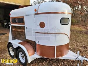 Clean and Appealing - Horse Trailer Concession Conversion | Mobile Vending Unit