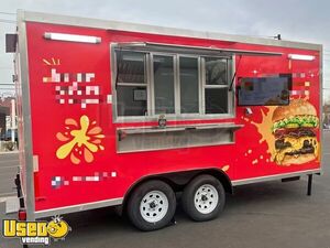 2025 - 8' x 16' Food Concession Trailer Mobile Kitchen