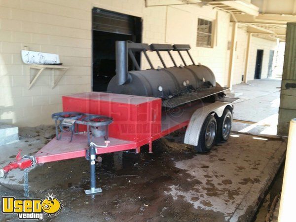 Commercial Mobile Smoker Trailer