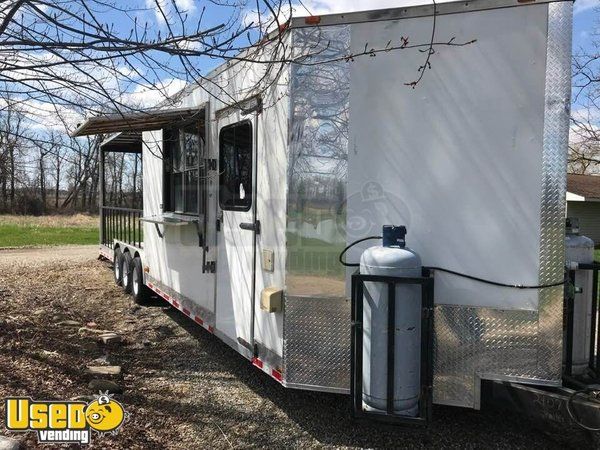 38' 2013 Freedom Food Concession Trailer with Porch