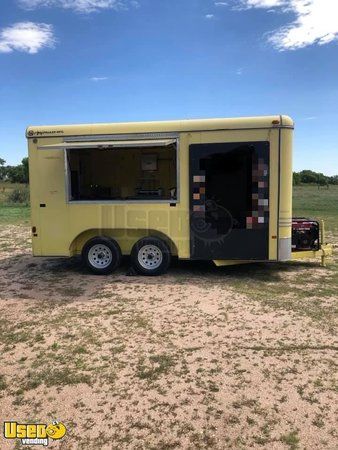 Used 2004 Food Concession Trailer Mobile Street Food Unit Shape