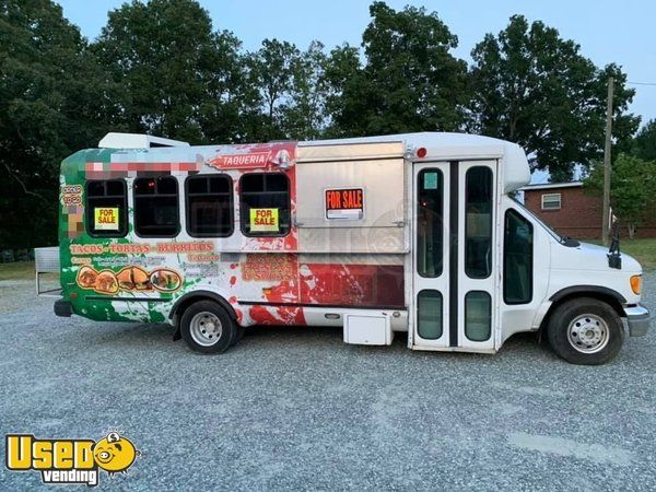 Used Diesel Ford Kitchen Food Truck Loaded w/ Commercial-Grade Equipment