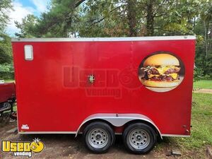 Used 2017 - 7' x 12' Anvil Mobile Kitchen Food Trailer