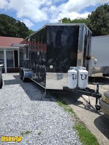 Like-New - 2023 7' x 18' Diamond Cargo Kitchen Food Concession Trailer