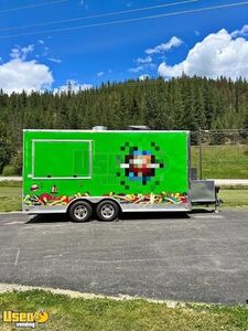 2020 8' x 18' Food Concession Trailer Mobile Kitchen w/ Pro Fire System