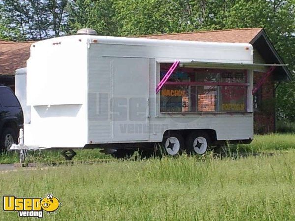 1991- 16' Carnival Food Concession Trailer