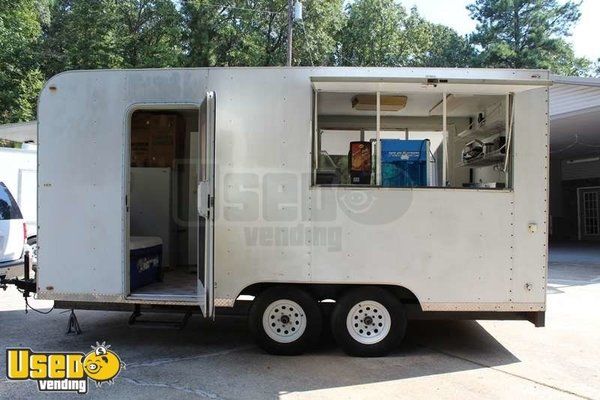 2000 - 16' Double Axle Concession Trailer