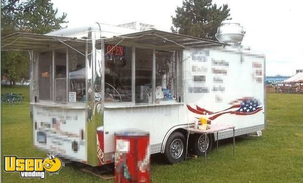 8' x 22' Food Concession Trailer