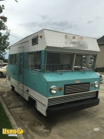 Vintage Retro Food  / Mobile Business Truck