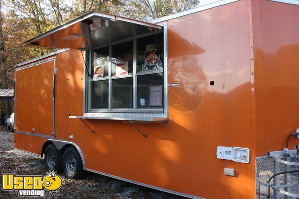 8' x 24' Food Concession Trailer with Porch
