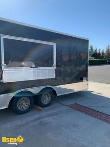 2018 Freedom 14' Mobile Kitchen Food Trailer with Pro-Fire Suppression