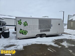 Well Equipped 8.5' x 28' Kitchen Food Concession Trailer with Pro-Fire System