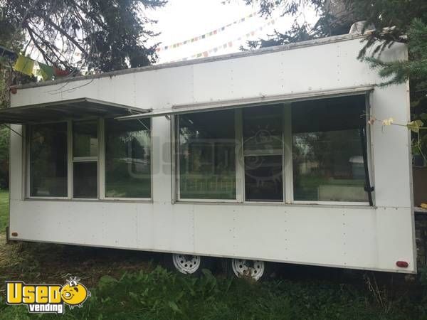 8' x 20' Food Concession Trailer