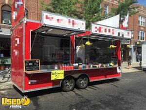 Ready to Serve 2017 8' x 20' Food Concession Trailer/Crepe Trailer