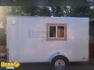 2021 6' x 12' Patriot Concession Trailer-Mobile Vending Trailer