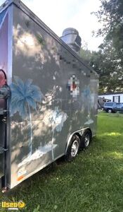 2021 8.5' x 12' Kitchen Food Concession Trailer with Pro-Fire System