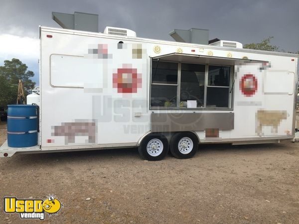 2013 - 8.5' x 26' BBQ Concession Trailer