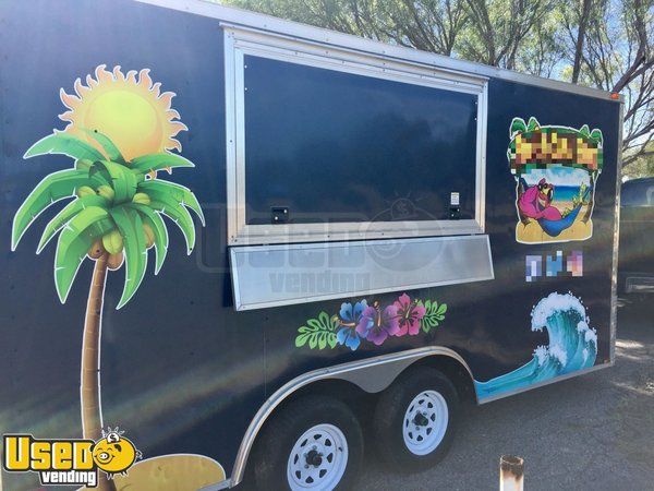 8' x 16' Ice Cream Concession Trailer