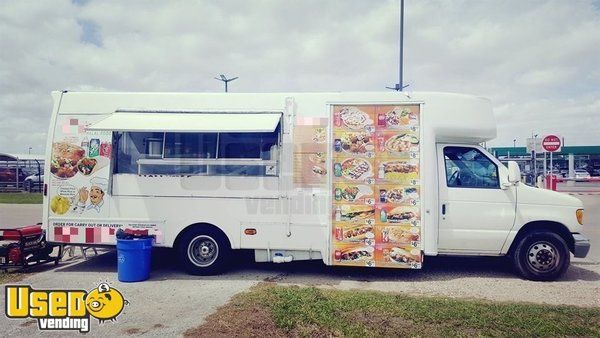 Diesel Ford ECO Super Duty E350 Food Truck w/ 2018 Kitchen Build-Out.-Works Great