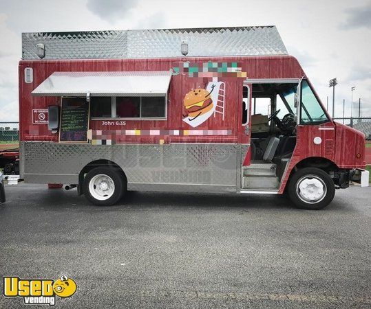 2001 Freightliner MT45 20' Stepvan Kitchen Food Truck / Used Mobile Food Unit