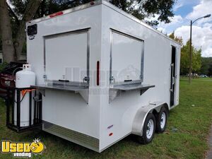 BRAND NEW 2020 - 7' x 16' Freedom Loaded Mobile Kitchen Food Concession Trailer